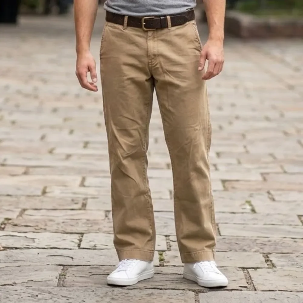 J. Crew Men's Tan The Sutton  Chinos 36x32